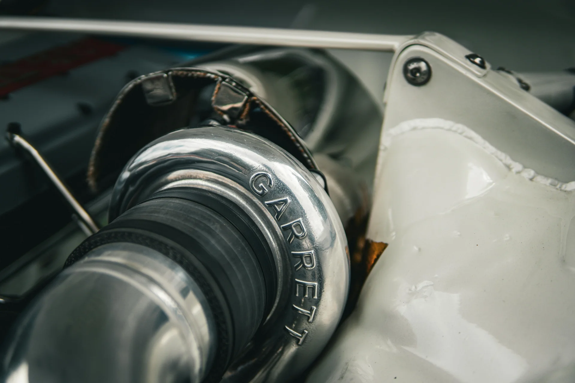 Detail van automotive turbotechniek